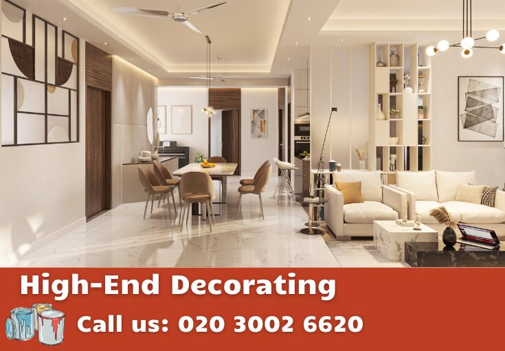 high-end decorating Roehampton